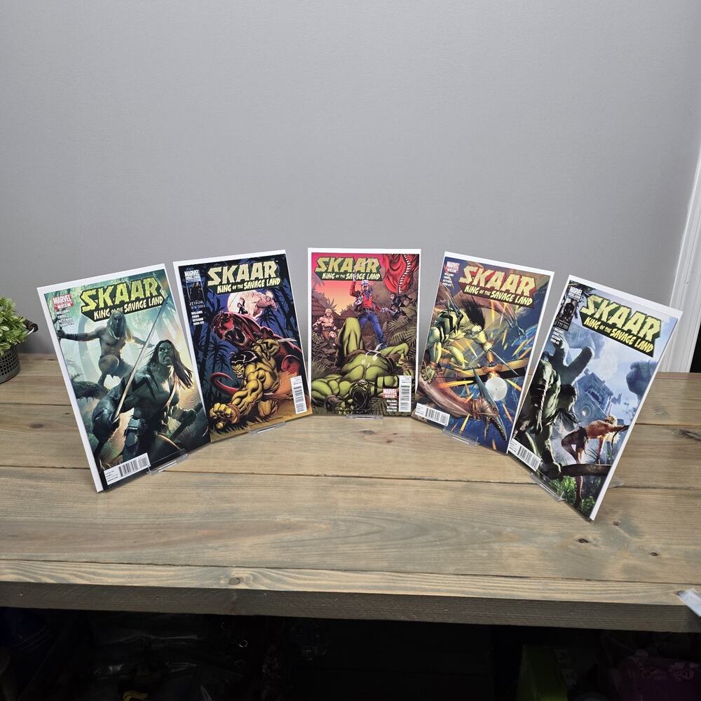 Skaar King of the Savage Land #1-5 Complete Set Marvel 2011 Son of Hulk VF/NM